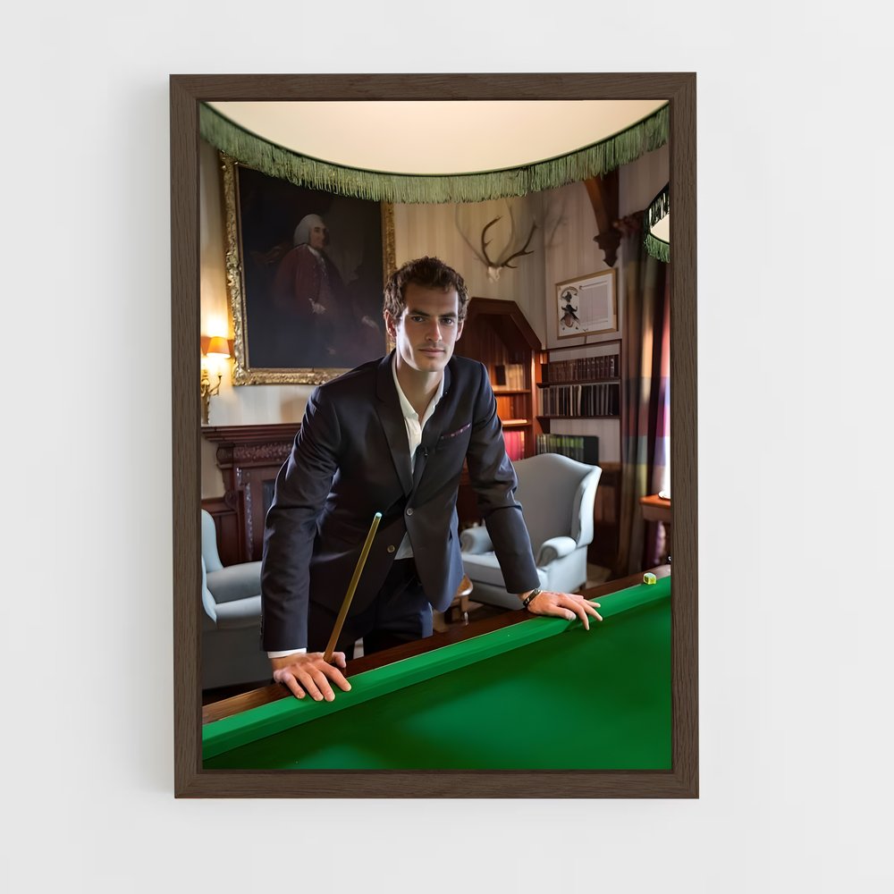 Poster Snooker Style – affiche Tennis (vue 5)